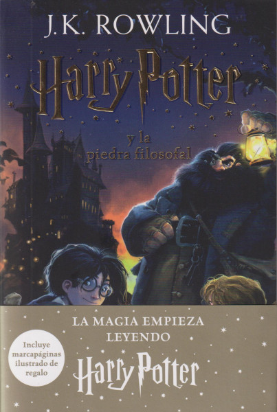 J. K. Rowling: Harry Potter [edición con la portada ilustrada por Johnny Duddle] 1): Edición con marcapáginas de regalo