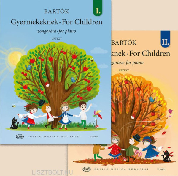 Bartók Béla: Gyermekeknek I-II pack