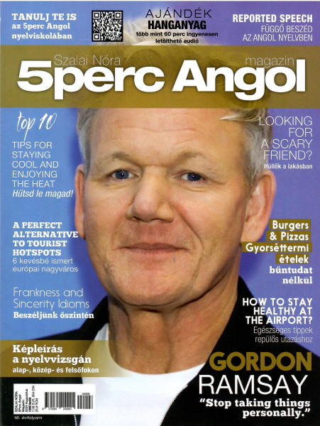 5 Perc Angol Magazin 2024 Augusztus