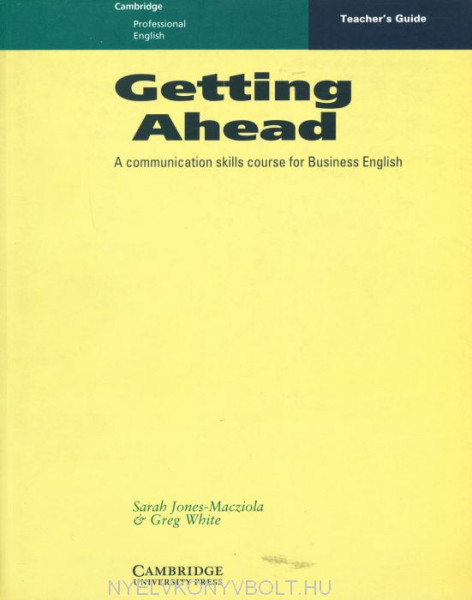 Getting Ahead Teacher's Guide