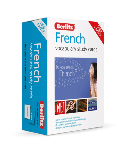 Berlitz French Study Cards