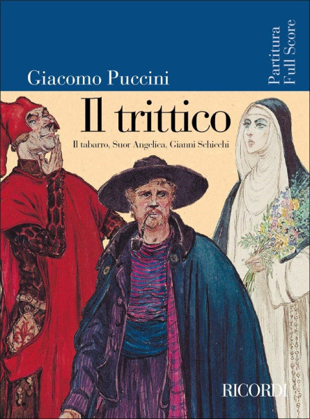 Giacomo Puccini: Il Trittico - partitúra (olasz)