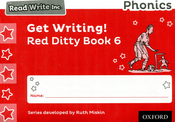 Read Write Inc. Phonics: Get Writing! Red Ditty Books 6-10 Pack of 50