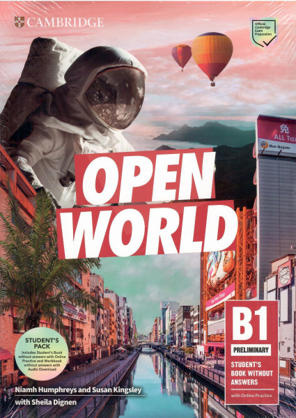 Open World Preliminary Student's Book Pack (SB without Answers, Online Practice and WB without Answers, Audio Download)