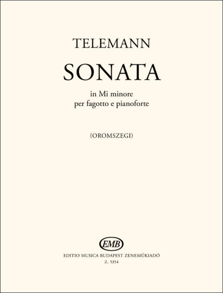 Georg Philipp Telemann: Sonata fagottra