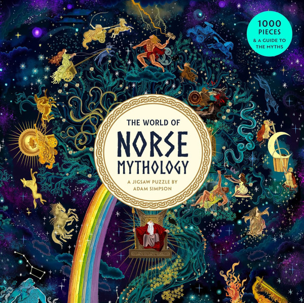 The World of Norse Mythology - 1000-piece Jigsaw Puzzle