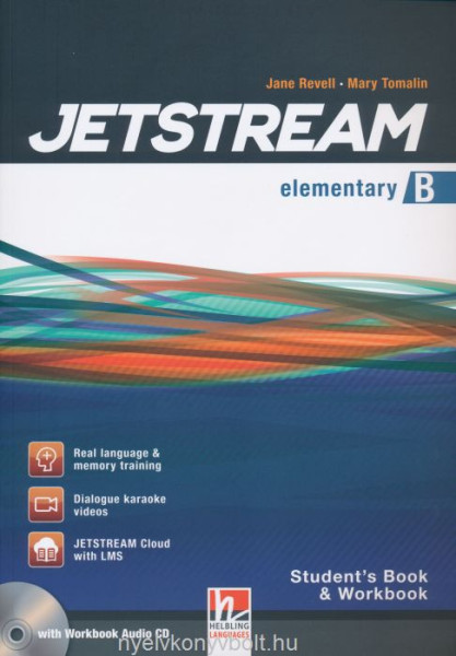 Jetstream Elementary Student's Book & Workbook with Workbook Audio CD + e-zone - Combo split version B Unit 7-12