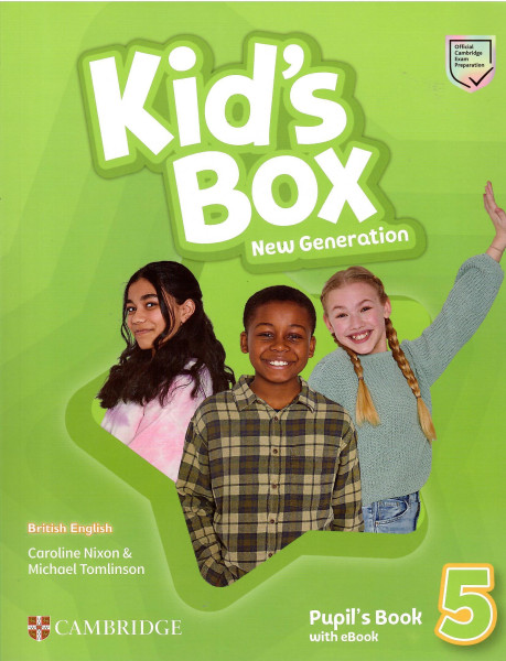 Kid's Box New Generation 5 Class Book with Digital Pack British English