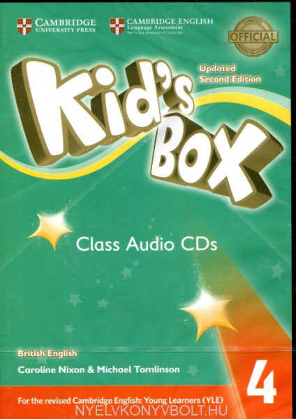 Kid's Box (Updated 2nd Edition for 2018 YLE Exams) 4 Class Audio CDs