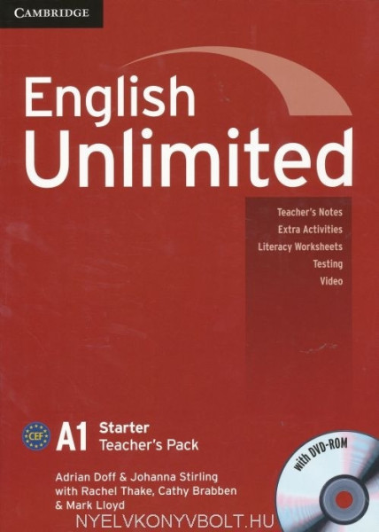 English Unlimited A1 Starter Teacher's Book Pack with DVD-ROM