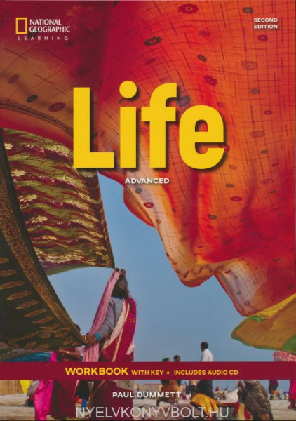 Life 2nd Edition Advanced Workbook with key includes Audio CD