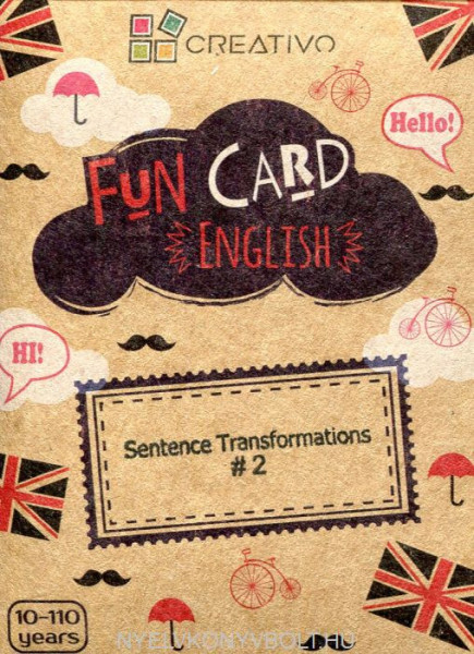 Fun Card English: Sentence Transformations 2