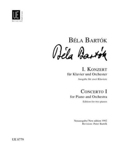 Bartók Béla: Concerto for Piano No. 1 (2 zongora)