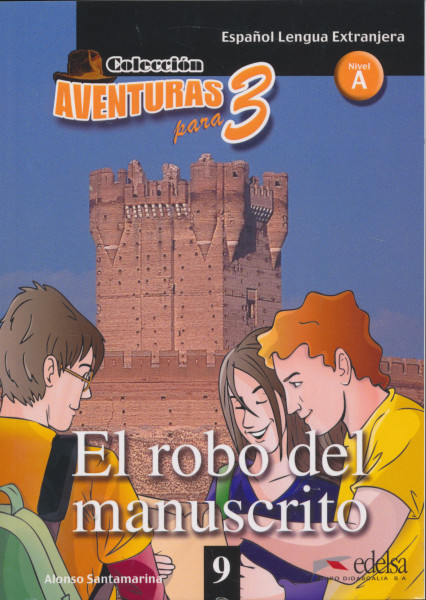 El robo del manuscrito - Colección Aventuras para 3 nivel A + descarga gratuita del audio