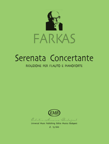 Farkas Ferenc: Serenata Concertante - fuvolára, zongorakísérettel