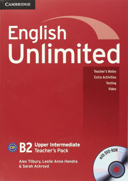 English Unlimited B2 Upper Intermediate Teacher's Book Pack with DVD-ROM