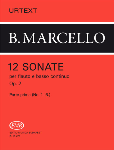Benedetto Marcello: 12 Sonate fuvolára 1.