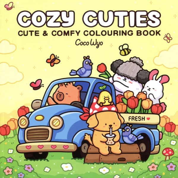 Cozy Cuties: A Cute and Comfy Colouring Book for All Ages