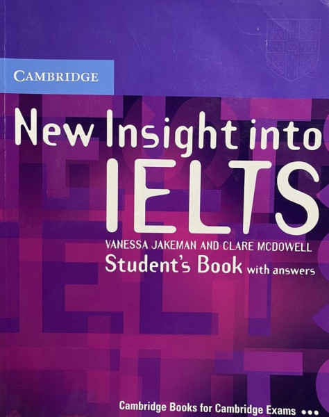 New Insight into IELTS Student's Book with Answers