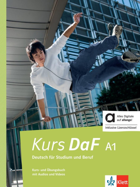 Kurs DaF A1 - Kurs- und Übungsbuch Hybride Ausgabe allango Deutsch für Studium und Beruf. Kurs- und Übungsbuch mit Audios und Videos inklusive Lizenzschlüssel allango
