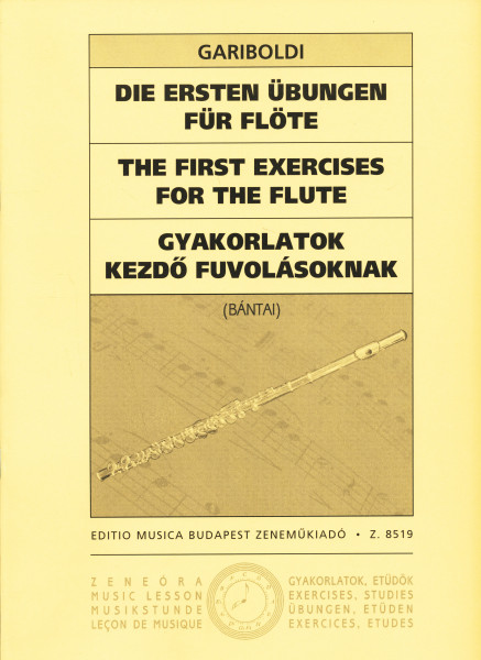 Giuseppe Gariboldi: Gyakorlatok kezdő fuvolásoknak
