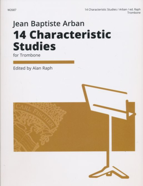 Jean Baptiste Arban: 14 Characteristic Studies - harsonára