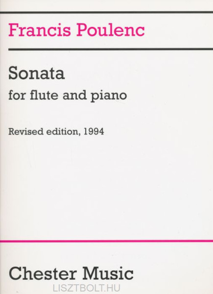 Francis Poulenc: Sonata for flute and piano