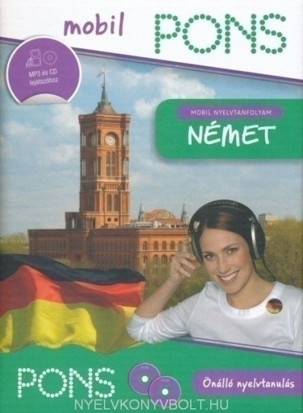 Pons Mobil Nyelvtanfolyam Német - Kísérőfüzet + 2 db Audio CD (MP3 tartalommal)