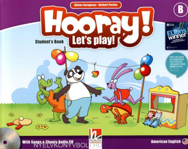 Hooray! Let's Play! Level B Student's Book with Audio CD - American English