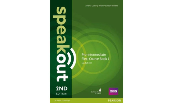 Speakout Pre-Intermediate Flexi Course Book 1 with DVD-ROM - 2nd Edition