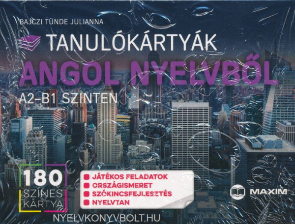 Tanulókártyák Angol Nyelvből A2-B1 szinten