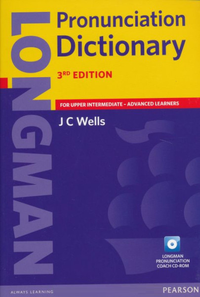 Longman Pronunciation Dictionary 3rd edition paperback with CD-Rom
