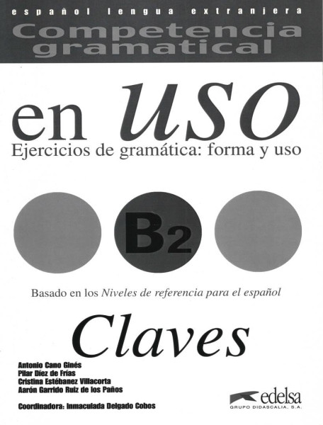 Competencia gramatical en Uso B2 Clave