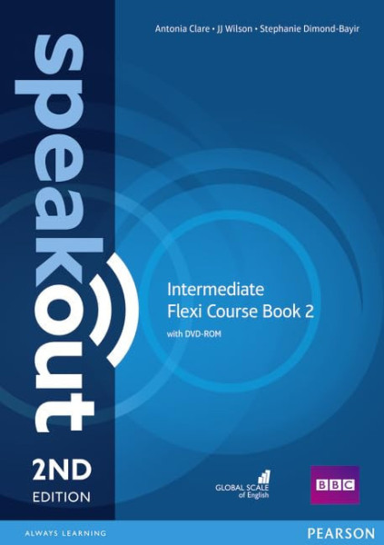 Speakout Intermediate Flexi 2 Course Book with DVD-ROM - 2nd Edition