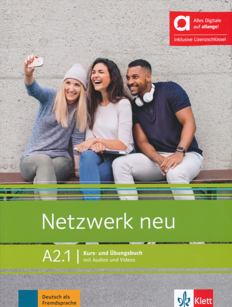 Netzwerk neu A2.1 Kurs- und Übungsbuch - Hybride Ausgabe allango