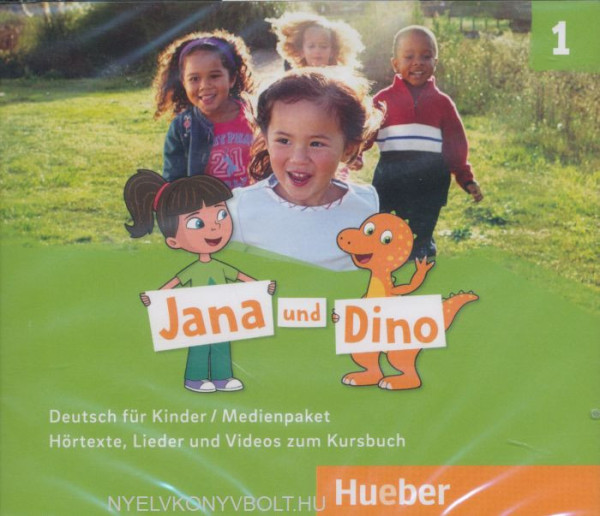 Jana Und Dino 1 Medienpaket 2 Audio-CDs und 1 DVD zum Kursbuch