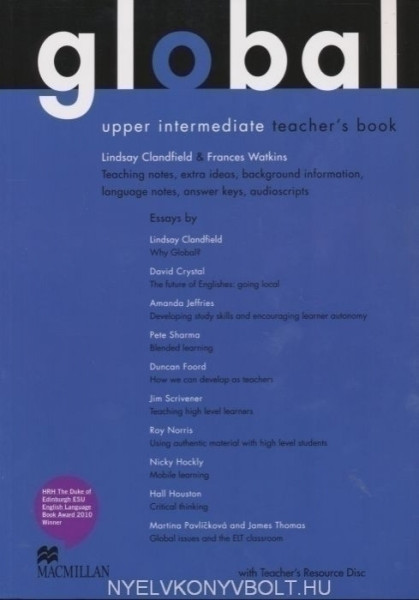 Global Upper-Intermediate Teacher's Book with Teacher's Resource Disc
