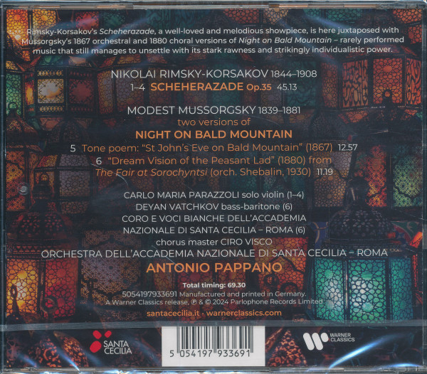 Rimsky-Korsakov: Scheherazade & Mussorgsky: Night on Bald Mountain