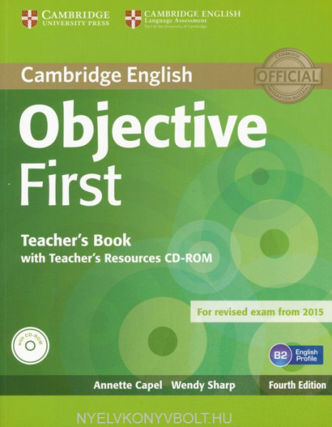 Objective First Teacher's Book with Teacher's Resources CD-ROM Fourth Edition