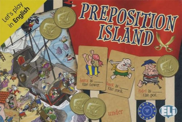 Preposition Island - Let's play in English (Társasjáték)