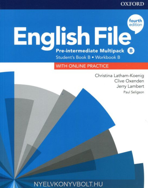 English File 4th Edition Pre-intermediate Student's Book/Workbook Multi-Pack B