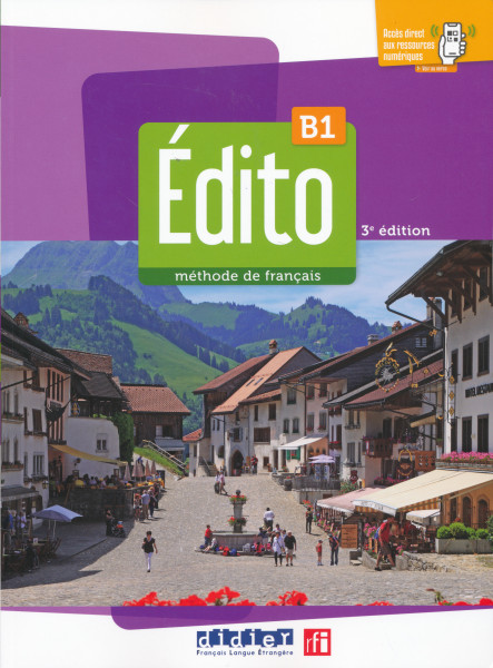 Édito B1 - 3eme édition - Livre + didierfle.app