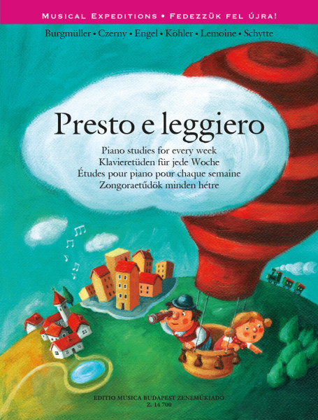 Presto e leggiero - zongoraetűdök minden hétre