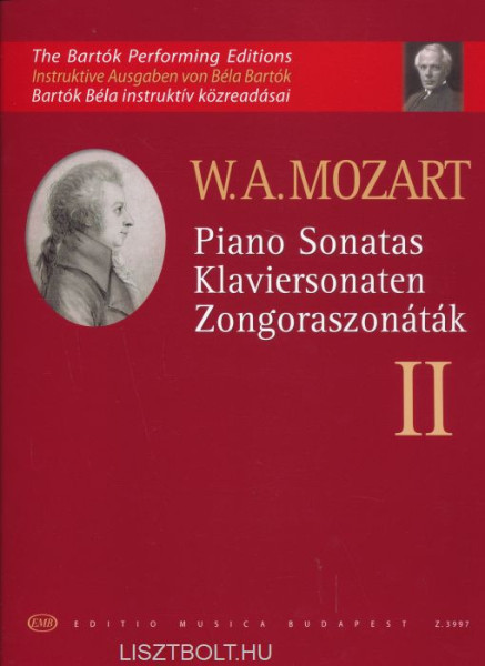 Wolfgang Amadeus Mozart: Zongoraszonáták 2.