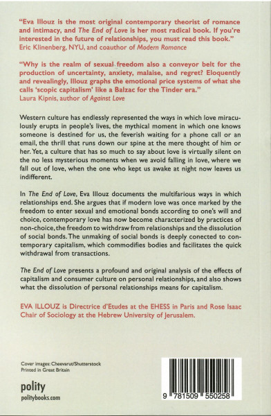 Eva Illouz: The End of Love: A Sociology of Negative Relations