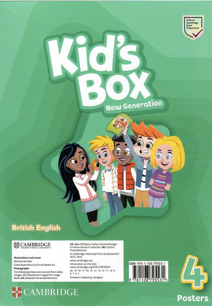 Kid's Box New Generation 4 Posters