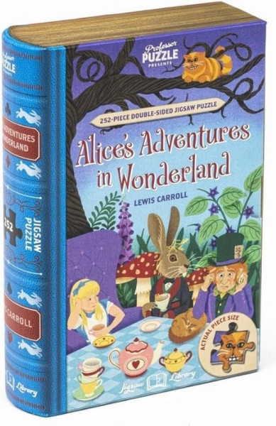 Alice In Wonderland 252 Piece Double-Sided Puzzle
