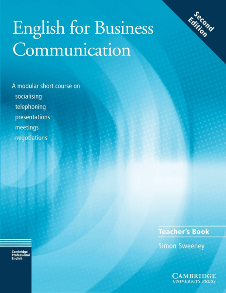 English for Business Communication Teacher's book 2nd Edition