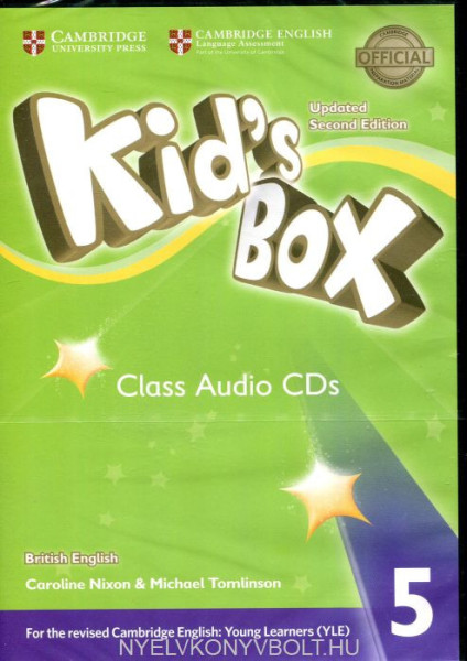 Kid's Box (Updated 2nd Edition for 2018 YLE Exams) 5 Class Audio CDs