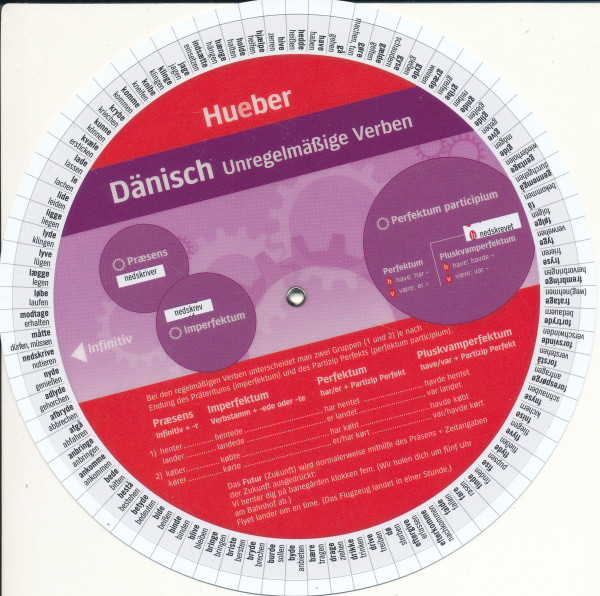 Wheel – Dänisch – Unregelmäßige Verben